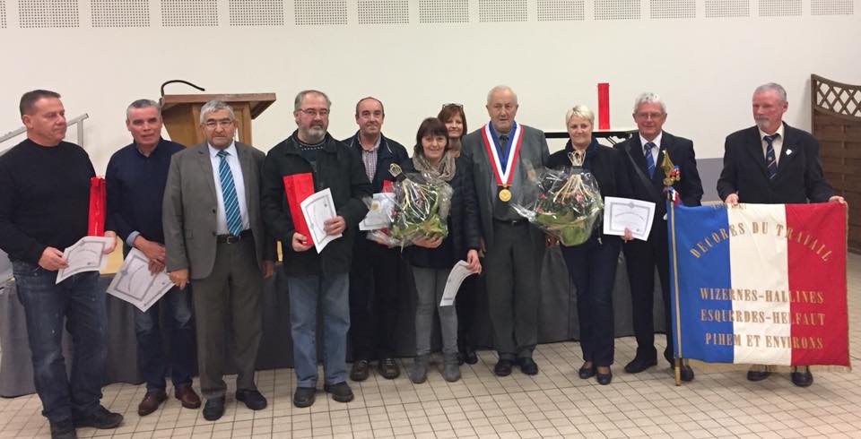 Remise médailles du travail