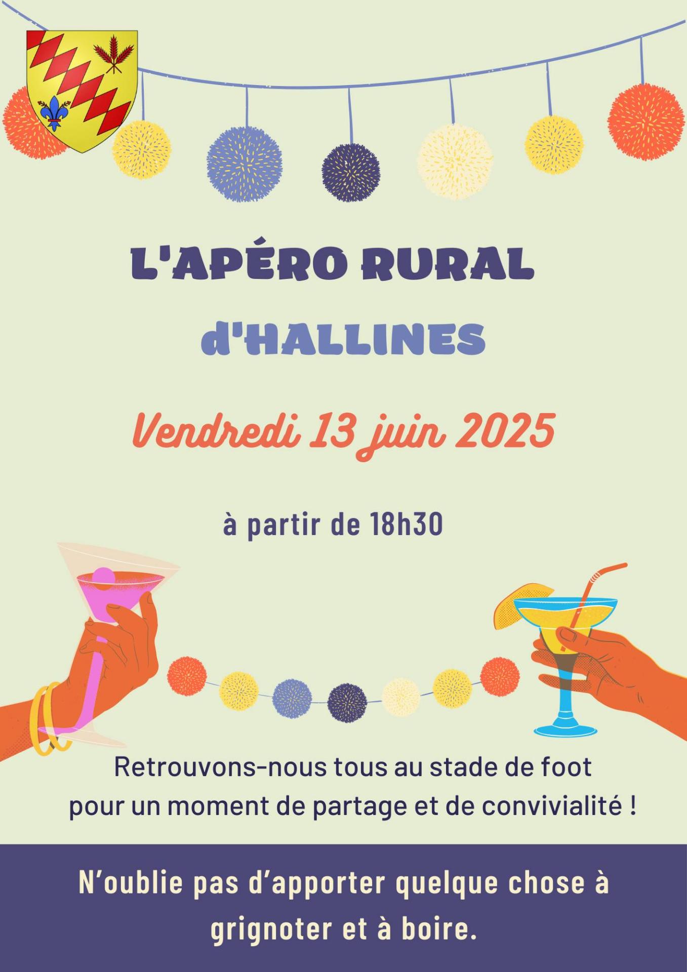 Apero rural hallines 13 juin