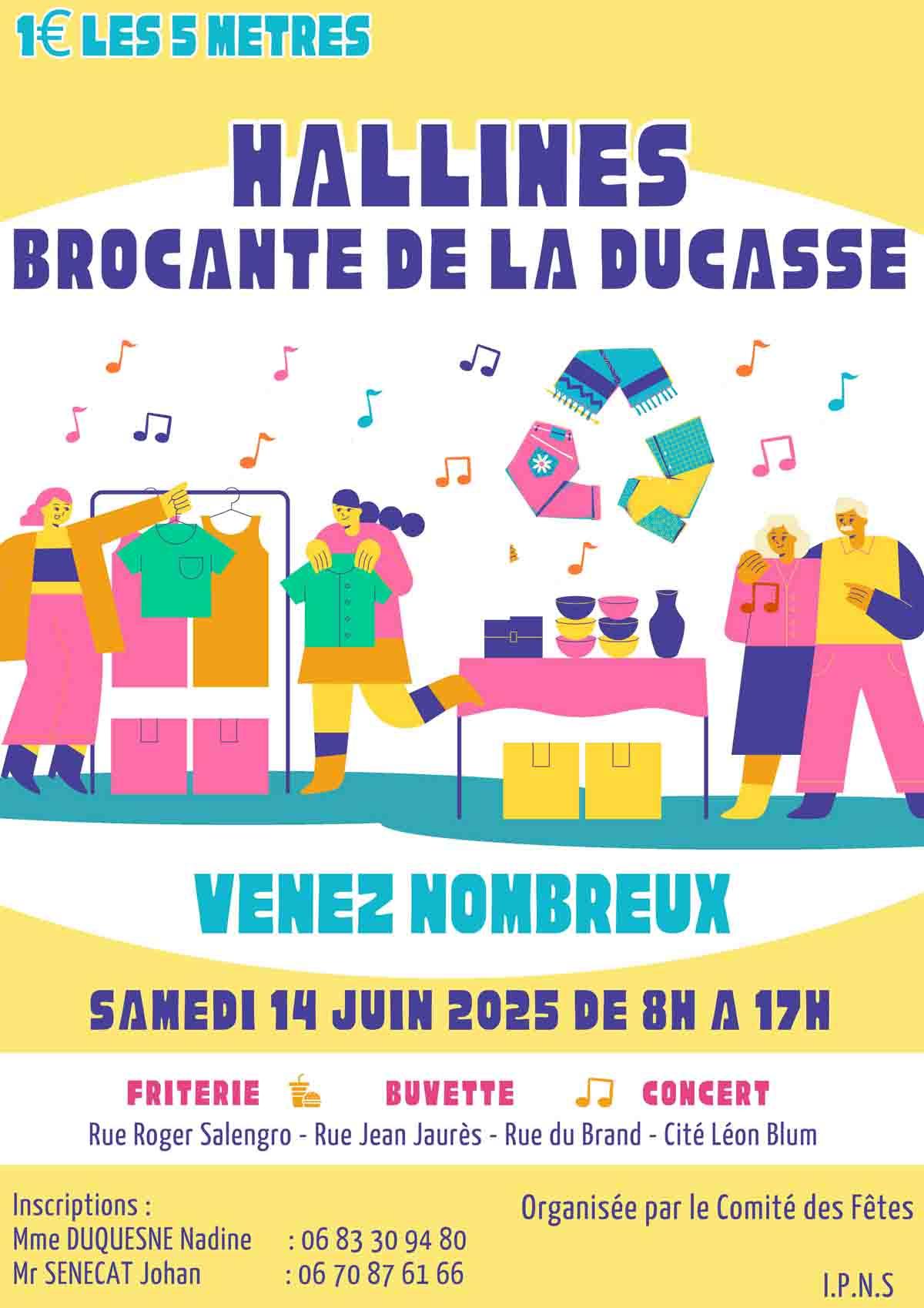 Brocante de la ducasse 14 juin
