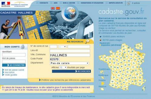 Cadastre hallines