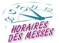 Horaires des messes