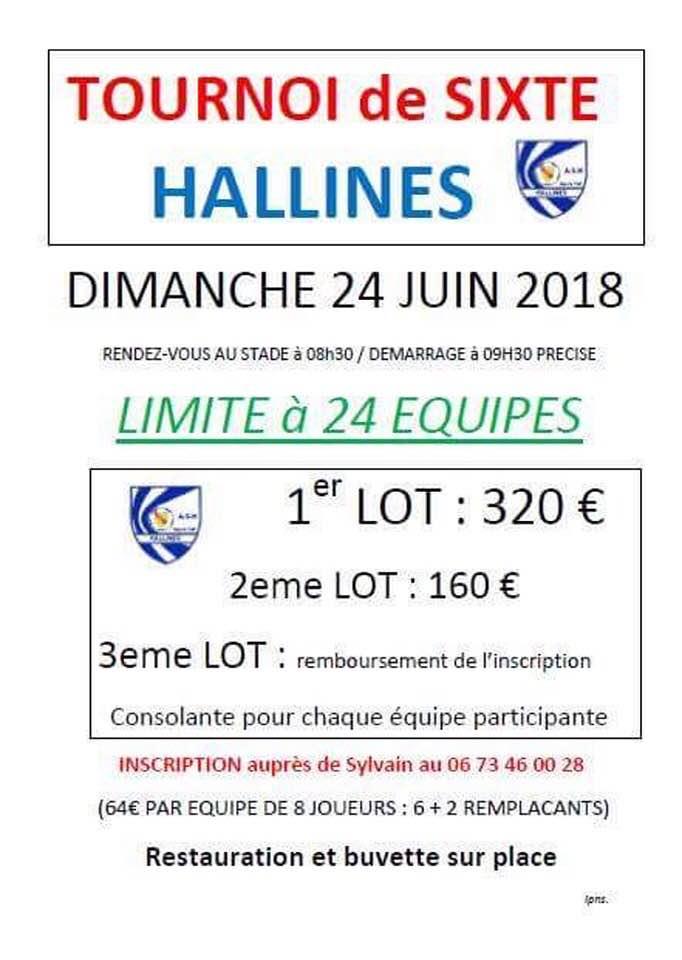 Tournoi de sixte hallines