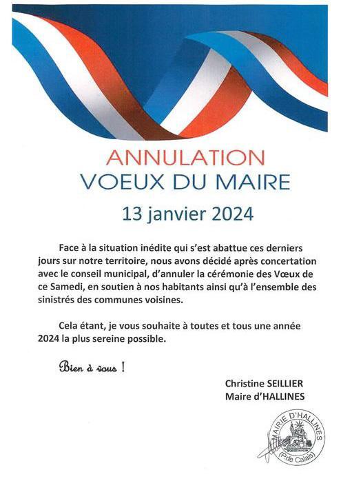 Voeux annules